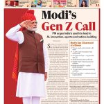 Modi's Gen Z Call-PM Urges India's Youth to lead in AI Innovation, Sports & Nation Building on 80th Independence Day